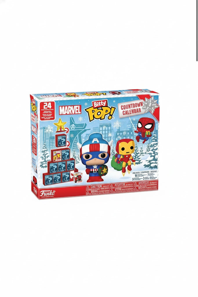 Calendrier de l’Avent Bitty Pop Marvel 2025