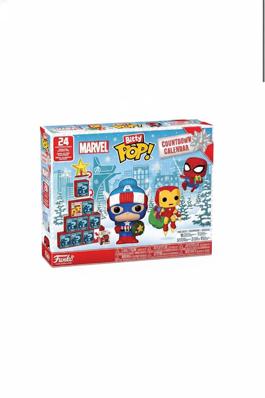 Calendrier de l’Avent Bitty Pop Marvel 2025